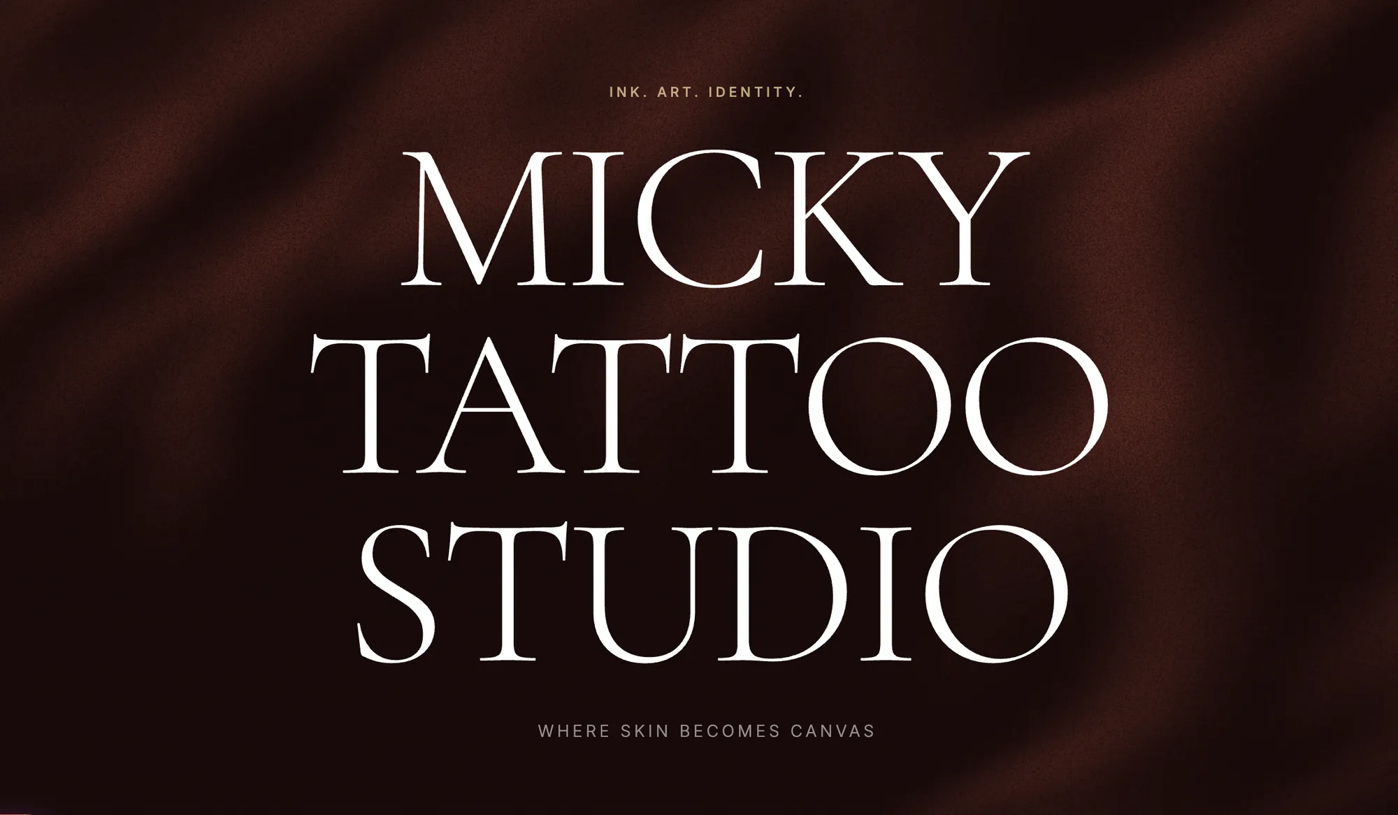 Micky Tattoo Studio website